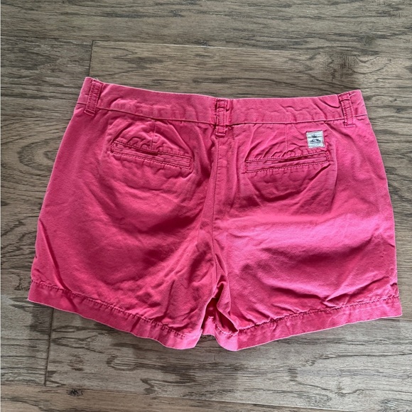 Tommy Hilfiger Women’s Chino Shorts Cotton Red Size 8 Preppy Summer Casual - Picture 3 of 3